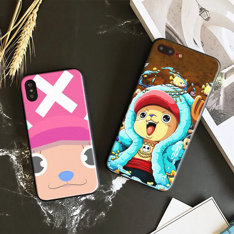 

Tony Tony Chopper One piece Soft Silicone Phone Case Cover Shell For Apple iPhone 6 6s 6Plus 6sPlus 7 8 7Plus 8Plus X