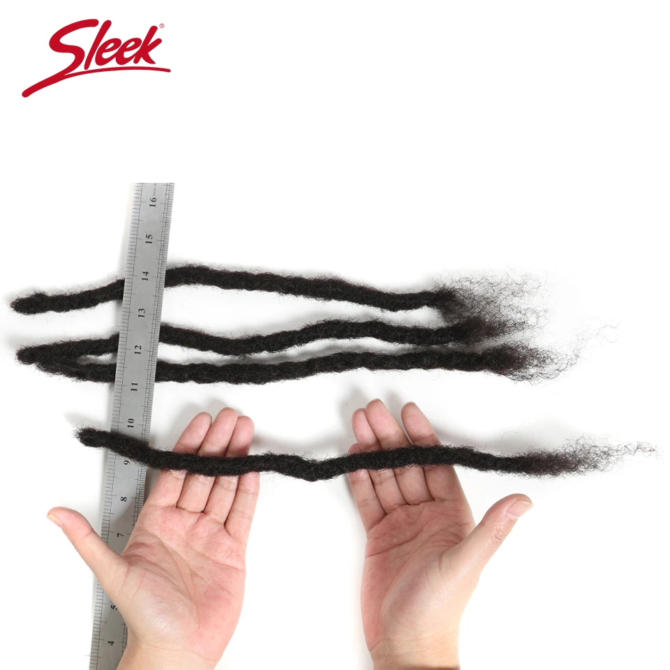 Sleek Dreadlock Плетеный Toyokalon мягкая страх человеческих Хай Extensions12-20 дюймов 60strands дреды бусы крючком волос