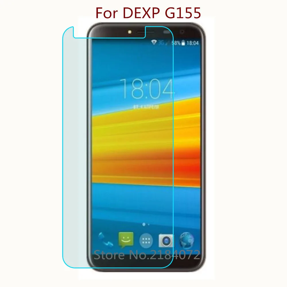 

9H 2.5D Screen Protector Glass Phone For DEXP G155 Phone Tempered Glass SmartPhone Front Film Protective Screen