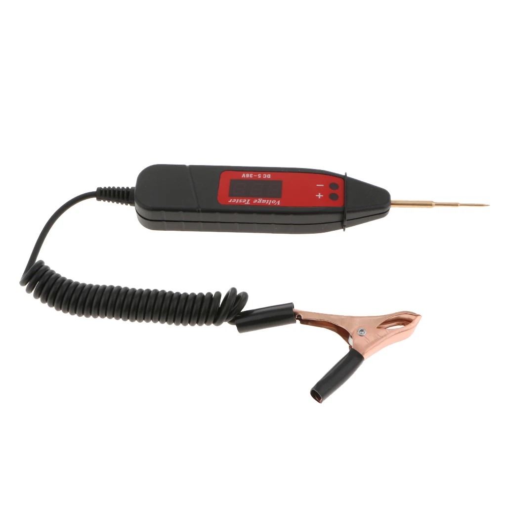 Auto Car Circuit Overhaul Repair Voltage Tester Pen Detector Auto Motor Diagnostic Tool Probador de circuito compteur