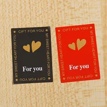 300 шт./лот 2 цвета DIY украшения наклейки "для вас" чашка подарок запечатывание коробки стикеры выпечки посылка торт коробка украшения