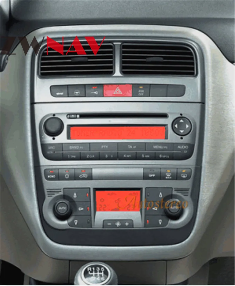 Cheap Android 8.1 Car DVD player Stereo head unit For Fiat Grande Punto Linea 2007 2008 2009 2010 2011 2012 Auto radio GPS Navigation 7