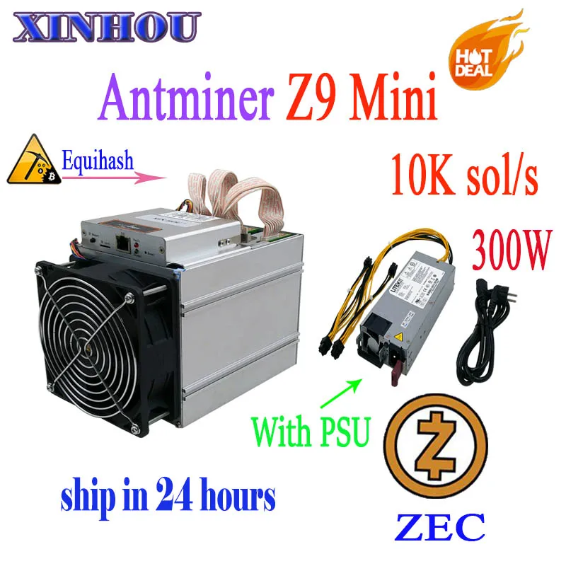 ZCASH/ZEC miner Antminer Z9 mini 10k sol/s ASIC Equihash Майнер экономичнее Z11 Z11e Z11j Z9 S9 S17 M20S M21S T17 E12 A9