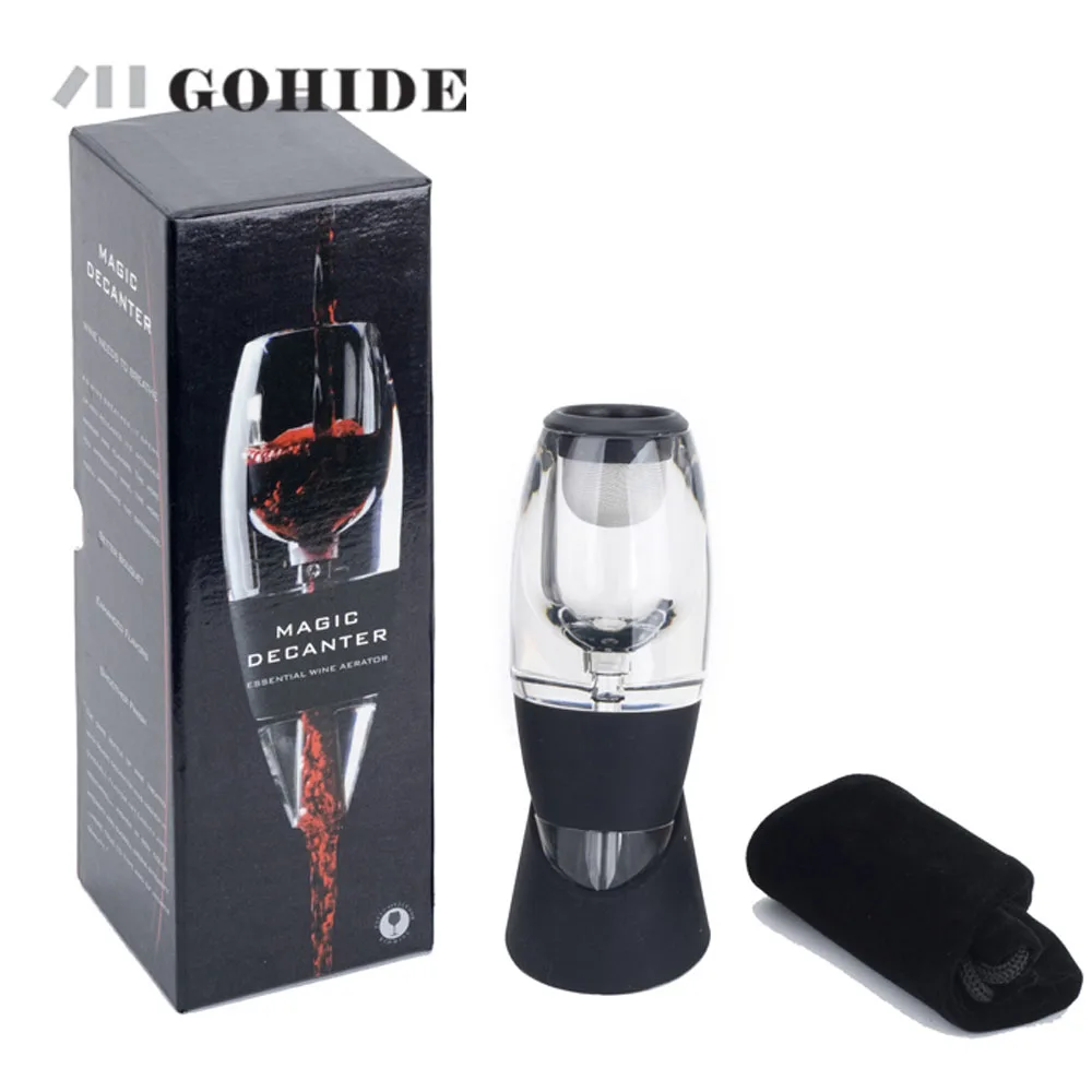 GUHD Вино Графин семейные вечерние для отеля быстрая аэрация вино Pourer Волшебный Графин красное вино Аэратор Фильтр волшебный графин