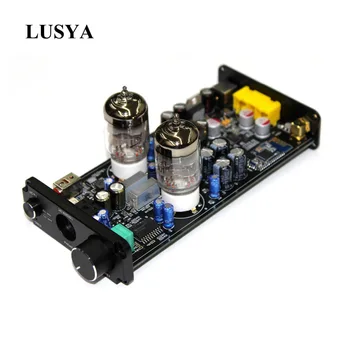 

Lusya Bluetooth 5.0 APTX HIFI bile preamp tube amplifier preamp bile buffer preamplifier PCM5102A DAC 16bit 48Khz T0687