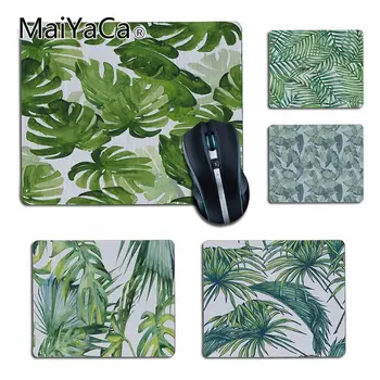 

MaiYaCa The Green Leaves Unique Desktop Pad Game Mousepad for Game Playing Lover custom mouse pad Decorative desktop mousemat