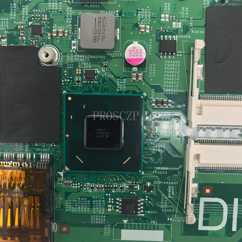 Для Inspiron 14R 3421 de 5421 материнская плата для ноутбука GT640M GPU CN-0DCTDH 0DCTDH 12204-1 с процессором SR0VQ 2117U
