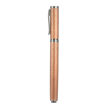 

132mm Vintage HERO 395 Fountain Pen 0.5mm Metal Bronze Rod F Fine NIB Smooth Writing School Office Business Fountain Pen Gift