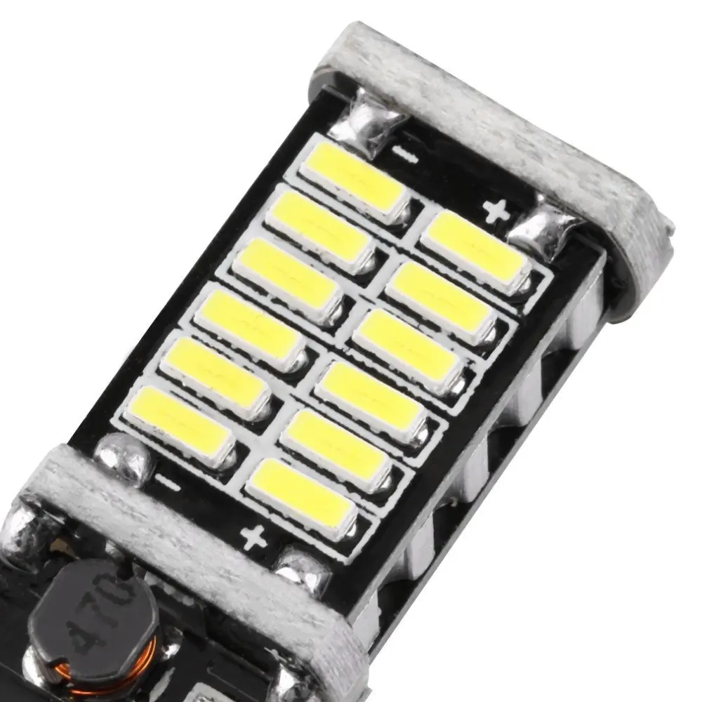 Комплект из 2 предметов высокого Мощность 9 W T15 W16W 30 4014 SMD светодиоды светодиодный светильник стайлинга автомобилей Canbus Включите Singal тормоз лампа стоп-сигнала светодиодные лампы 12 V 24 V