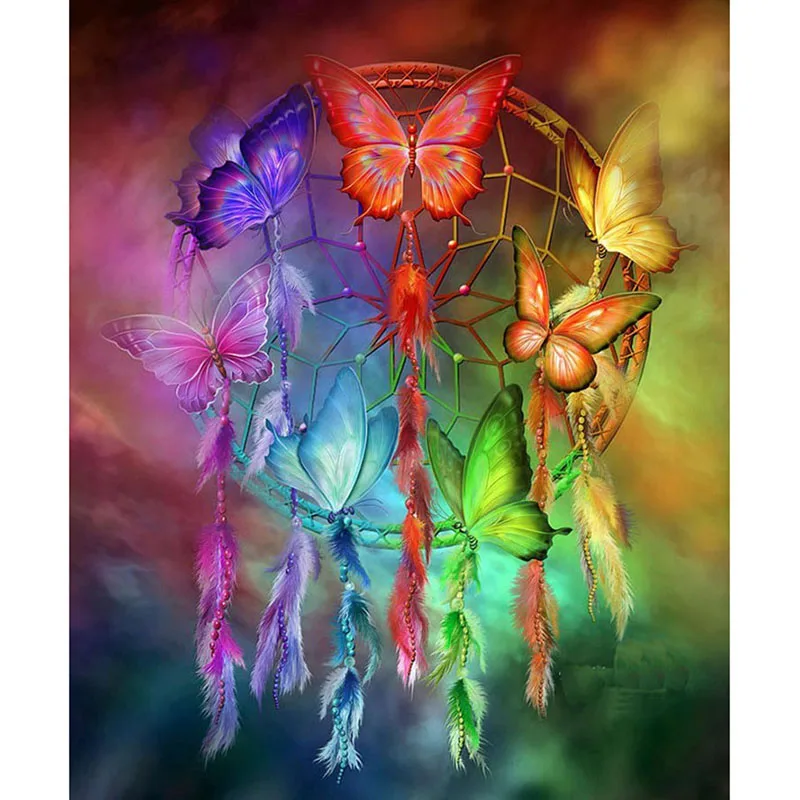 5d-diy-diamond-embroidery-full-square-painting-of-diamond-diamond-painting-butterfly-feather-dream-catcher