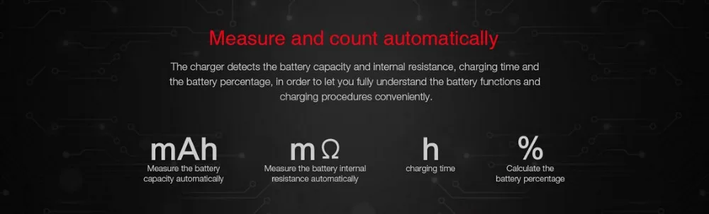 Miboxer 4 слота 3A/лот ЖК-дисплей Экран Батарея Зарядное устройство для батарей li-ion(литий-ионных)/никель-металл-гидридный/никель-кадмиевый 18650 14500 26650 AAA AA аккумуляторные батареи