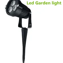 10 шт в упаковке, новая Водонепроницаемый напольный газон садовый лампы ландшафтное освещение для садовой дорожки 9 W DC12V! 3-летняя гарантия