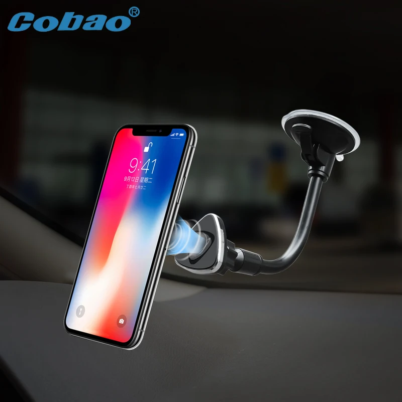 Cobao Универсальный магнитный держатель для телефона лобовое стекло 360
