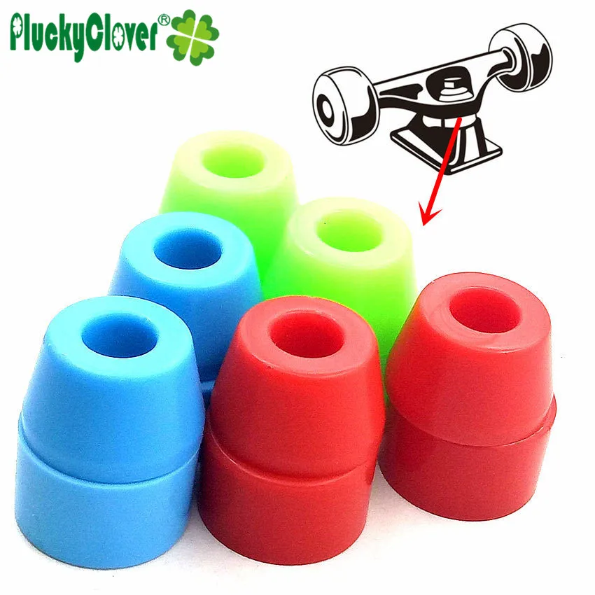 4pc Skateboard PU Bushings 90a High Rebound Elastic Longboard