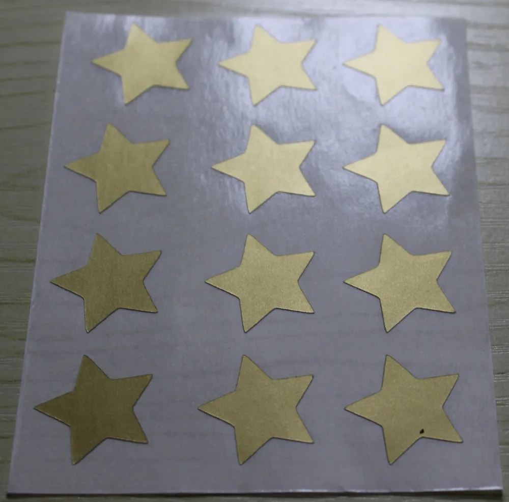 1.9cm Mini gold star stickerin Stickers from Home & Garden on Alibaba Group