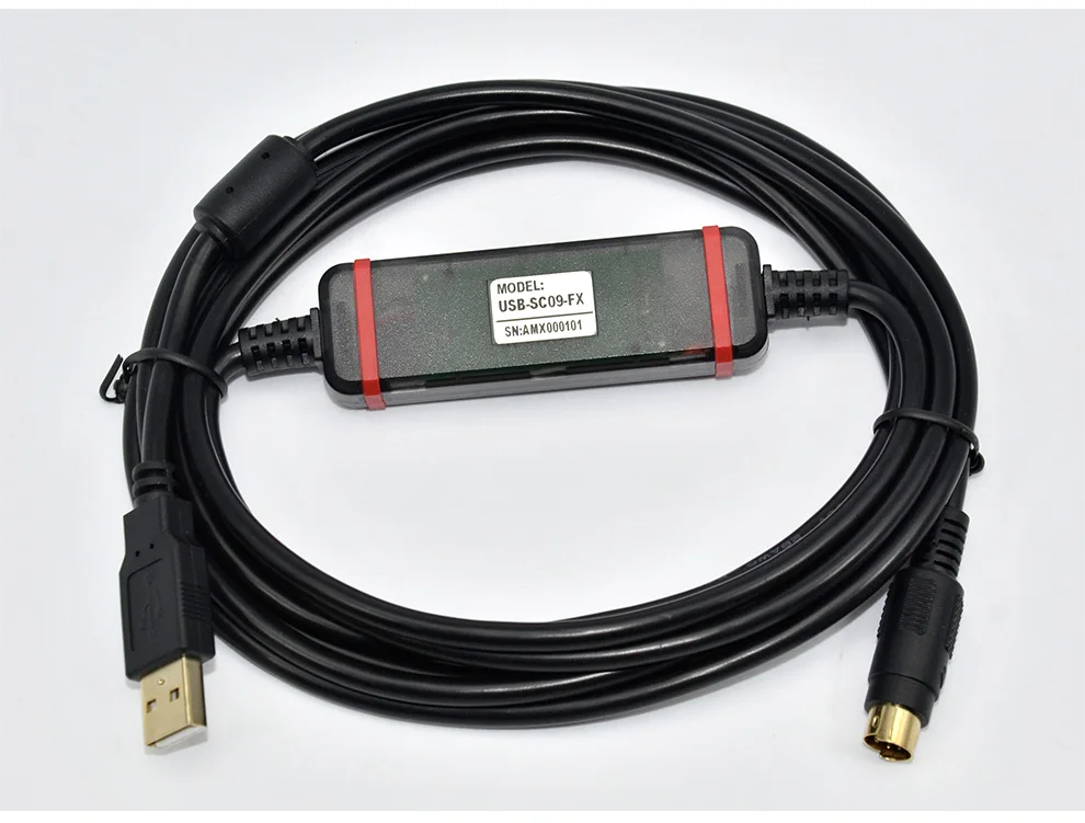 USB-SC09-FX для Mitsubishi PLC Кабель для программирования FX0N FX1N FX2N FX0S FX1S FX3U FX3G серии Связь кабель