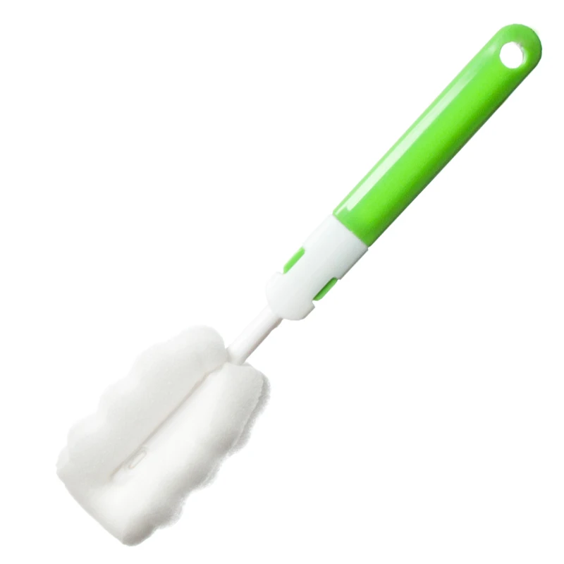 Kitchen Cleaning Suction Cup Brush Tool Sponge Brush For Wineglass