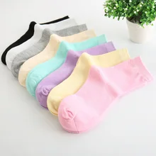 La MaxPa, 10 пар носков для женщин, различные чистые цвета, женские милые носки для женщин, s, школьников, женщин, корейский стиль, трендовые женские носки k474