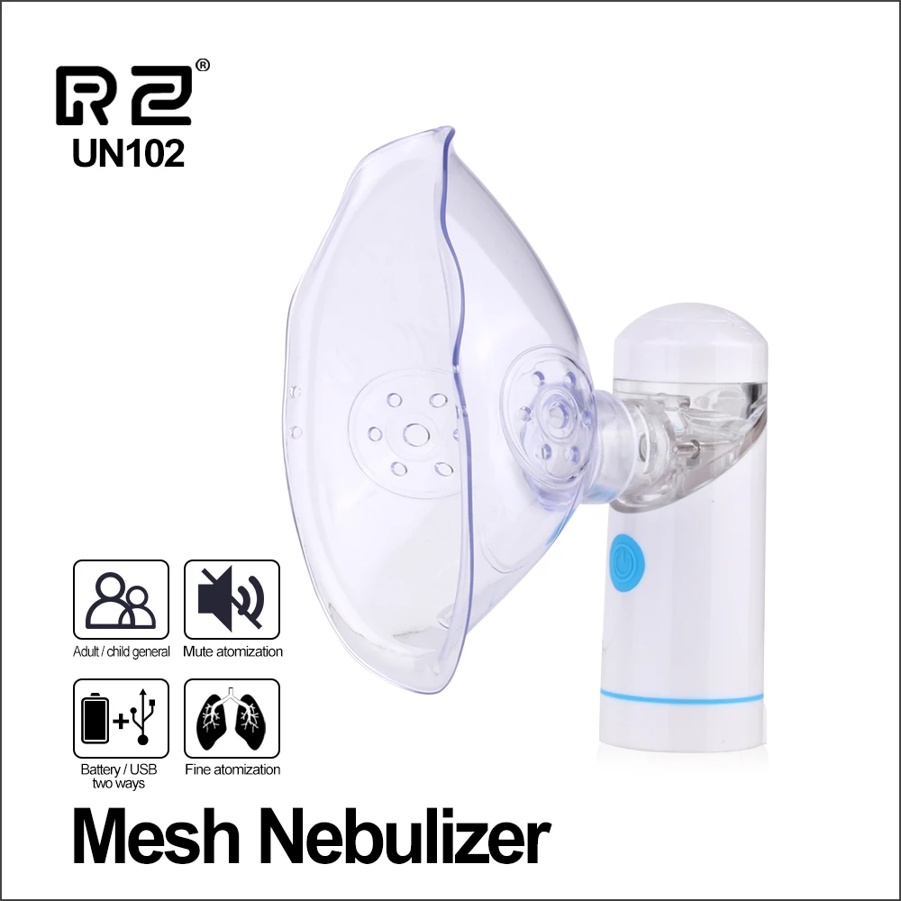 

RZ Nebulizer Home Health Care Handheld Children Adult Asthma Inhaler Mini Nebulizador Automizer Care Inhale Ultrasonic Nebulizer