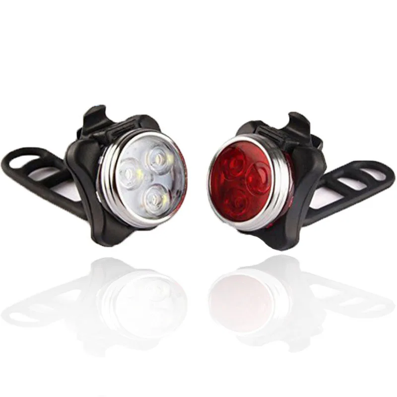

Built-in battery Bicycle Tail Light 4 modes Rechargeable USB LED Bike Light Flashlight With Mount Bicycle Accessories