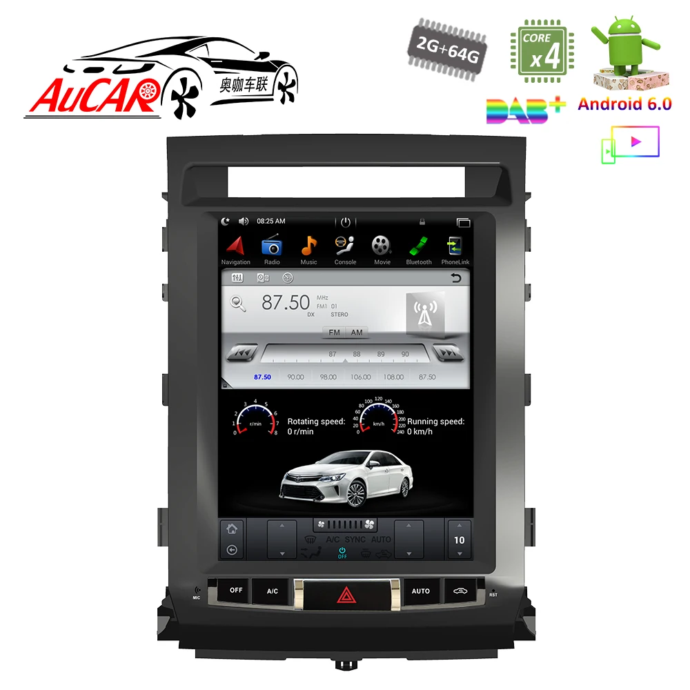 Android Tesla Style Car DVD Player for Toyota Land Cruiser car gps navigation system Bluetooth Radio WIFI 4G Vertical Stereo Android Tesla Style Car DVD Player for Toyota Land Cruiser car gps navigation system Bluetooth Radio WIFI 4G Vertical Stereo