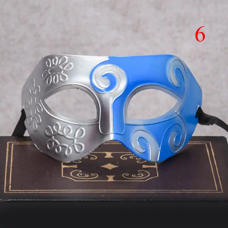 Cadilar Bayrami Yaratici Erkekler Yarim Yuz Maskesi Plastik Ekleme