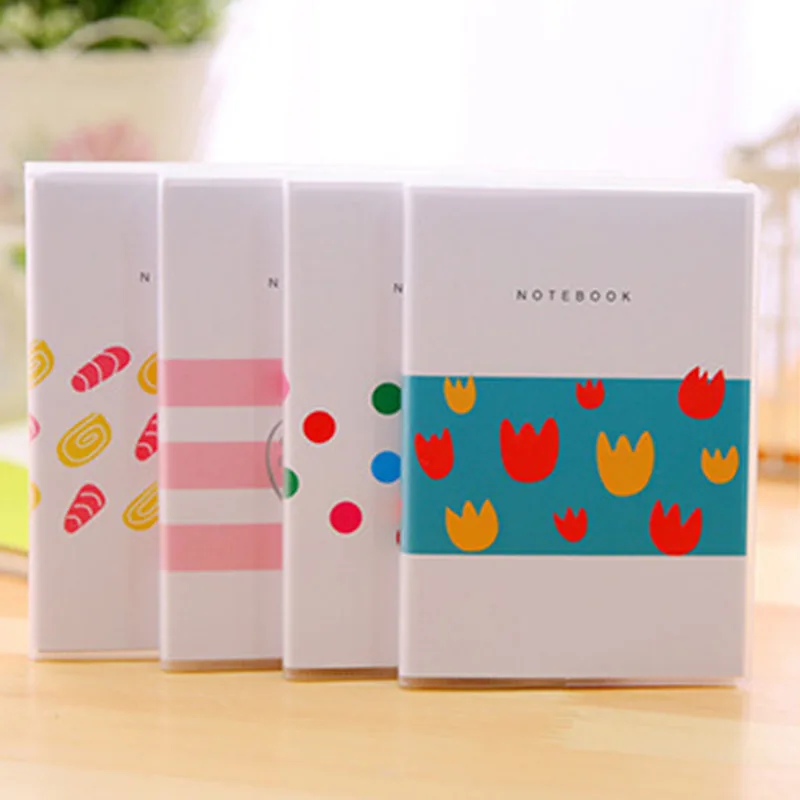 

2017-2018 1PC 64K Cute Kawaii Notebook Cartoon Diary PVC Cover Mini Pocket Notepad For Kids Student Stationery School Supplies