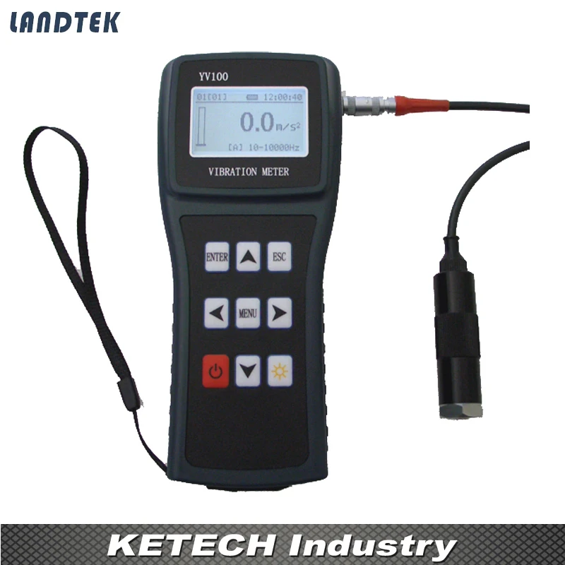 Цифровой портативный измеритель вибрации тестер Виброметр YV100|meter stamp|meter stripmeter