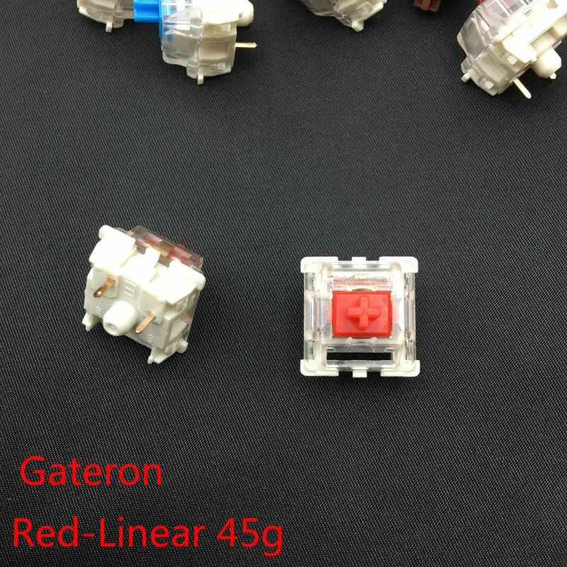 Gateron Smd Pin Hot Swap Rgb Switches Preto Vermelho Marrom Azul Claro Verde Amarelo Apto para Teclado Mecânico Gk61gk64 Rk68 - Imagem 2