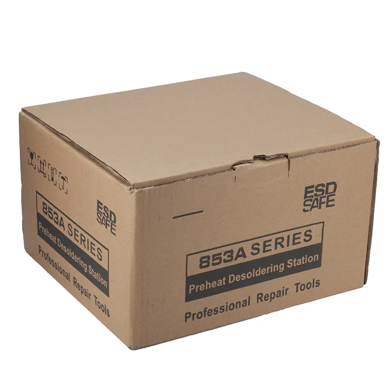 YIHUA 853A 110 В/220 В Высокая мощность ESD BGA паяльная станция PCB предварительного нагрева и распайки ИК станция предварительного нагрева