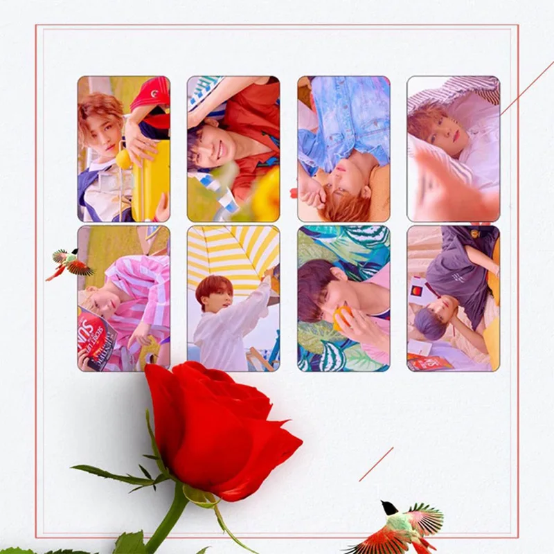 10 шт./компл. K pop наклейка на фотокарту Seventeen You Mini 5th альбом фотокарту|Набор