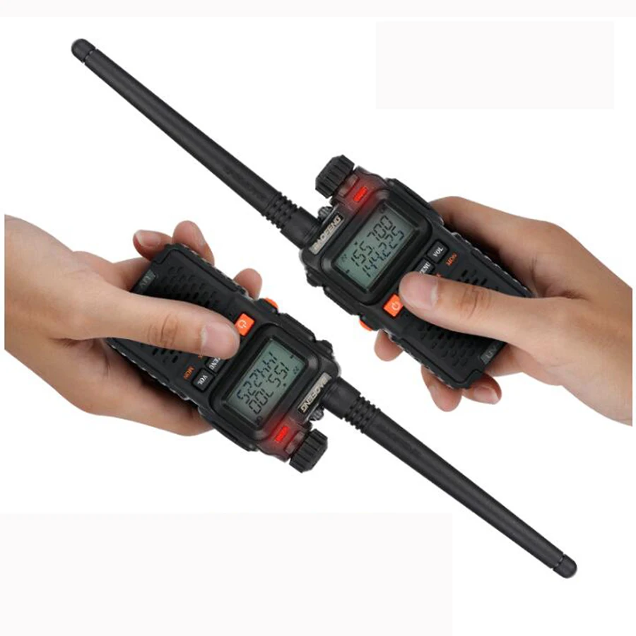 Baofeng UV-3R+ Walkie Talkie VHFUHF Dual Band UV-3R Plus Portable Walkie Talkie with Headset UV3R Two Way Ham Radio Tranceiver (6)