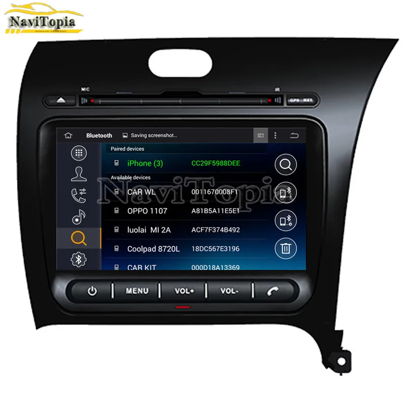 Flash Deal NAVITOPIA 4G RAM 64G ROM PX6 Six Core Android 9.0 Car DVD GPS Navigation for Kia Cerato/K3/Forte RHD 2013 2014 2015 2016 2017- 5