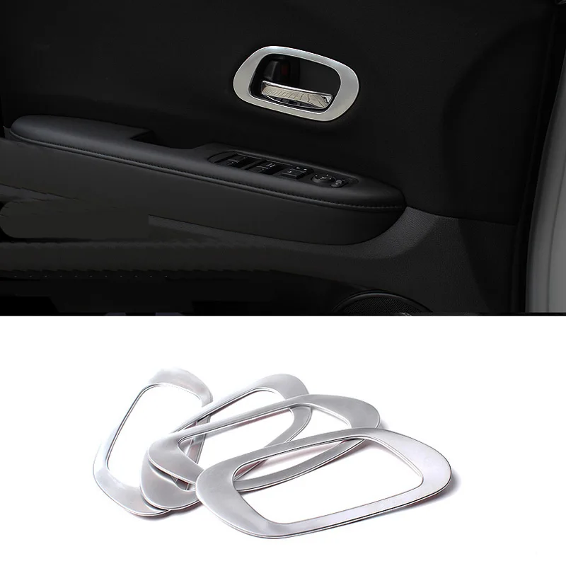 Car Styling For Honda Vezel 2015 2016 2017 ABS Matte Interior Side Door Handle Bowl Covers Trim Interior Accessories 4Pcs Car Styling For Honda Vezel 2015 2016 2017 ABS Matte Interior Side Door Handle Bowl Covers Trim Interior Accessories 4Pcs