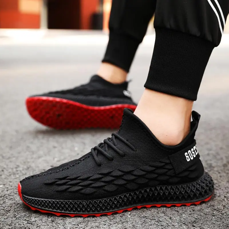 

Summer Breathable Men Running Shoes Sports Male Sport Shoes Men Sneakers Black Zapatos De Hombre Deportivo Training Walk C-209