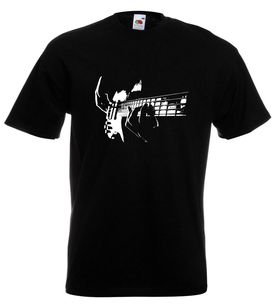 

Men Brand Famous Clothing Men T-Shirts Cotton Plus Size Bass Guitar T Shirt Jack Bruce Paul Offensive Shirts