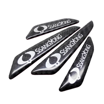 

For Ssangyong ActYon Tivolan Korando Rodius Chairman Rexton Kyron tivoli Door Side Edge Protection Guard Sticker Car Accessories