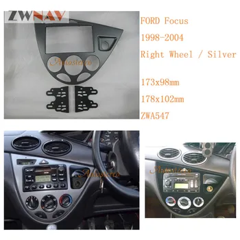 

Car Radio fascia Facia for FORD Focus 1998-2004 Left Wheel Car DVD/CD Radio Stereo Panel Frame Adaptor Facia ZWA11-549
