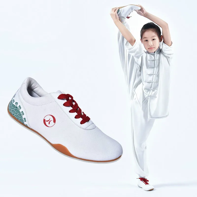 Unisex Training Canvas Tai Chi Wushu Kungfu Shoes Women Martial Arts Training Canvas Sneakers