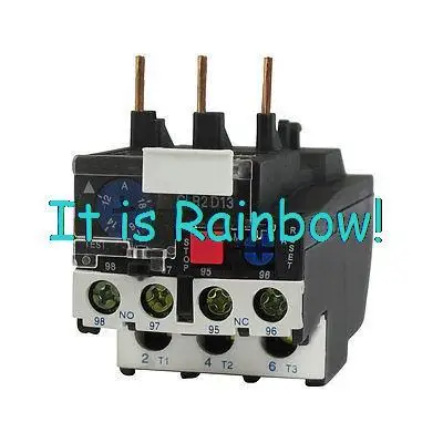 

Free Shipping LR2-13 AC 12-18A 3-Pole Motor Protection Thermal Overload Relay