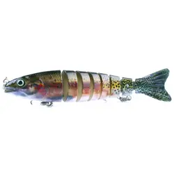 FLGT-Multi-part bionic bait картонная упаковка 12,7 см/18 г Цвет: красный и желтый