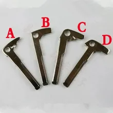 2 шт./лот замена Смарт пустой пульт дистанционного автомобиля брелок лезвие вставка для Mercedes Benz