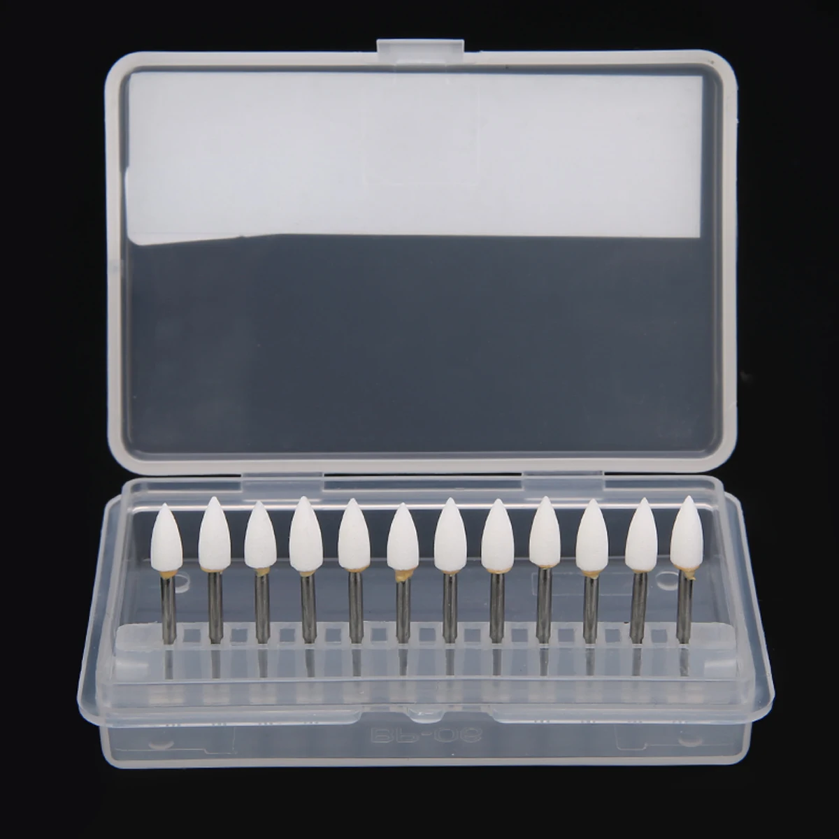 12pcs/Set Dental White Polishing Burs Stones Flame Shape FL2 FG Teeth Whitening Tool Practical Dentist Equipment