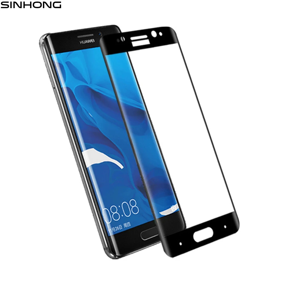 100 шт./лот 3D Изогнутые Закаленное Стекло Пленка Для Huawei Mate 9 Pro Mate9 Экран Протектор
