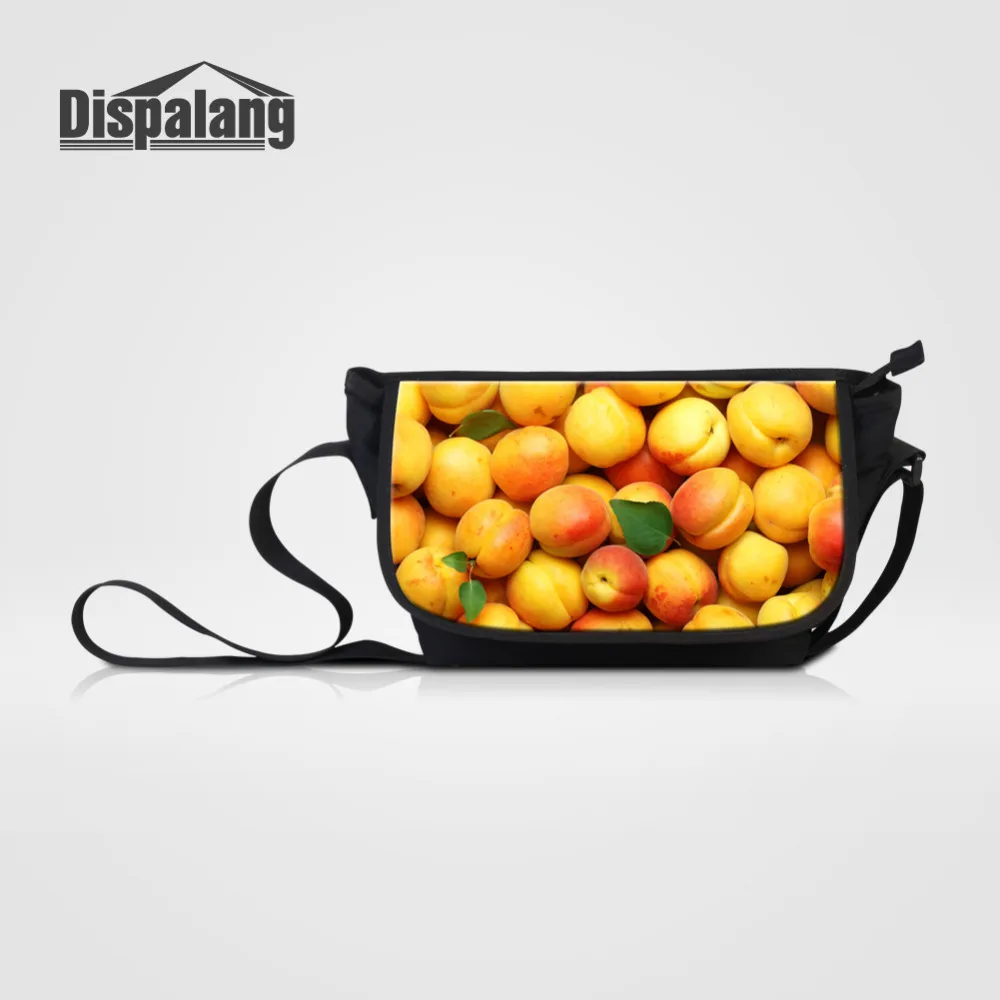 fruit candy large messenger bag