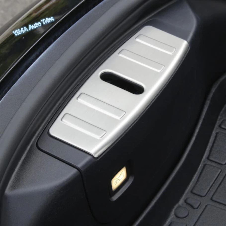 

Lapetus Car Styling Front Engine Trunk Box Luggage Bumper Protector Panel Cover Trim 1 Piece Fit For Tesla Model 3 2018 2019