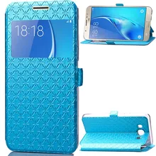 Флип-чехол для samsung Galaxy J5 J7 J3 Pro, кожаный+ силиконовый чехол с окошком обзора, чехол для samsung J5 J7 J3, чехол