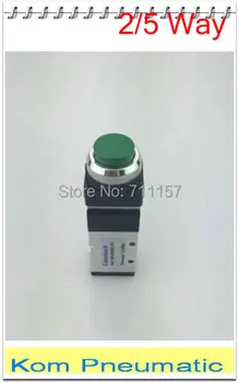 

5pcs/lot Free Shipping 5 Way Push Button Type 1/4" Inch MSV 86522PPL Mechanical Valve, Mechanically Valves