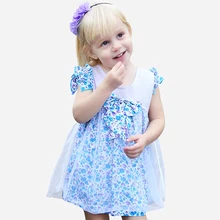 2016 Designer font b Dresses b font for Baby Girls Cotton Frock Design Toddler Baby Party