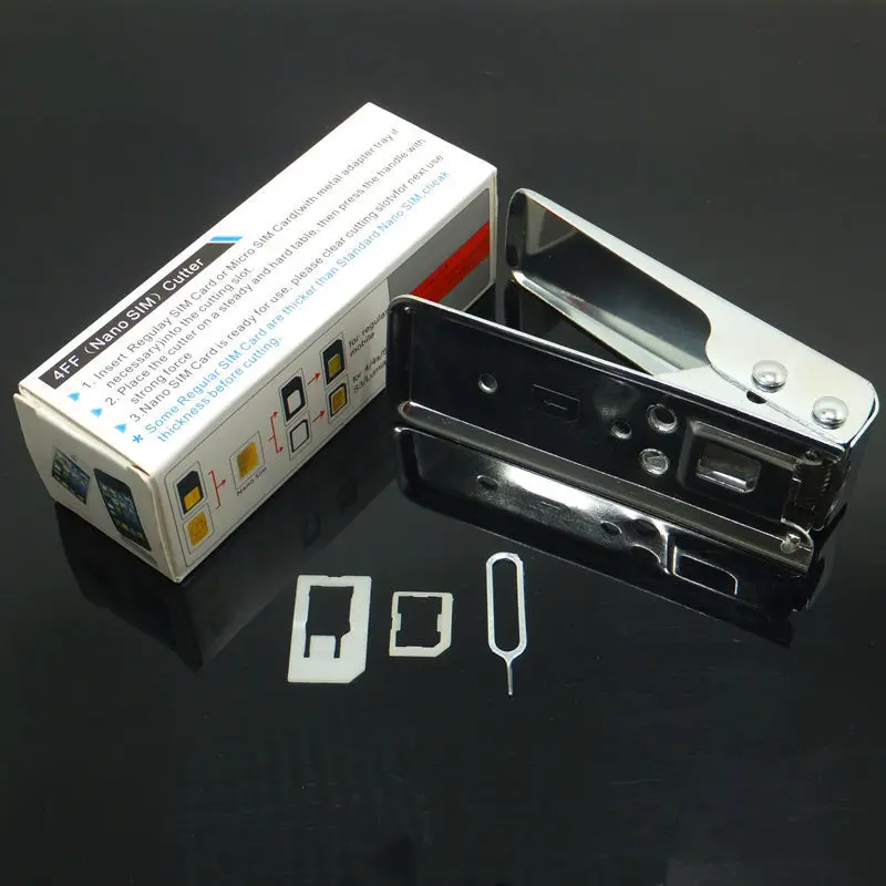Nano Резак СИМ-Карты стандартная Нормальная Micro SIM для nano карты фрезы ip 5 5S Адаптера